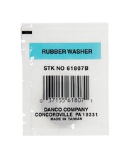 Danco 61807B Rubber Flat Faucet Washer 3/8 in. Dia Pack of 5 .