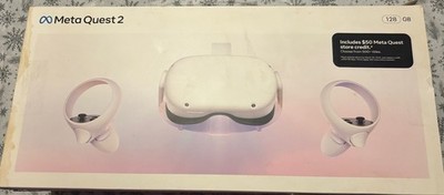 Meta Oculus Quest 2 128GB  All-In-One VR Headset - White