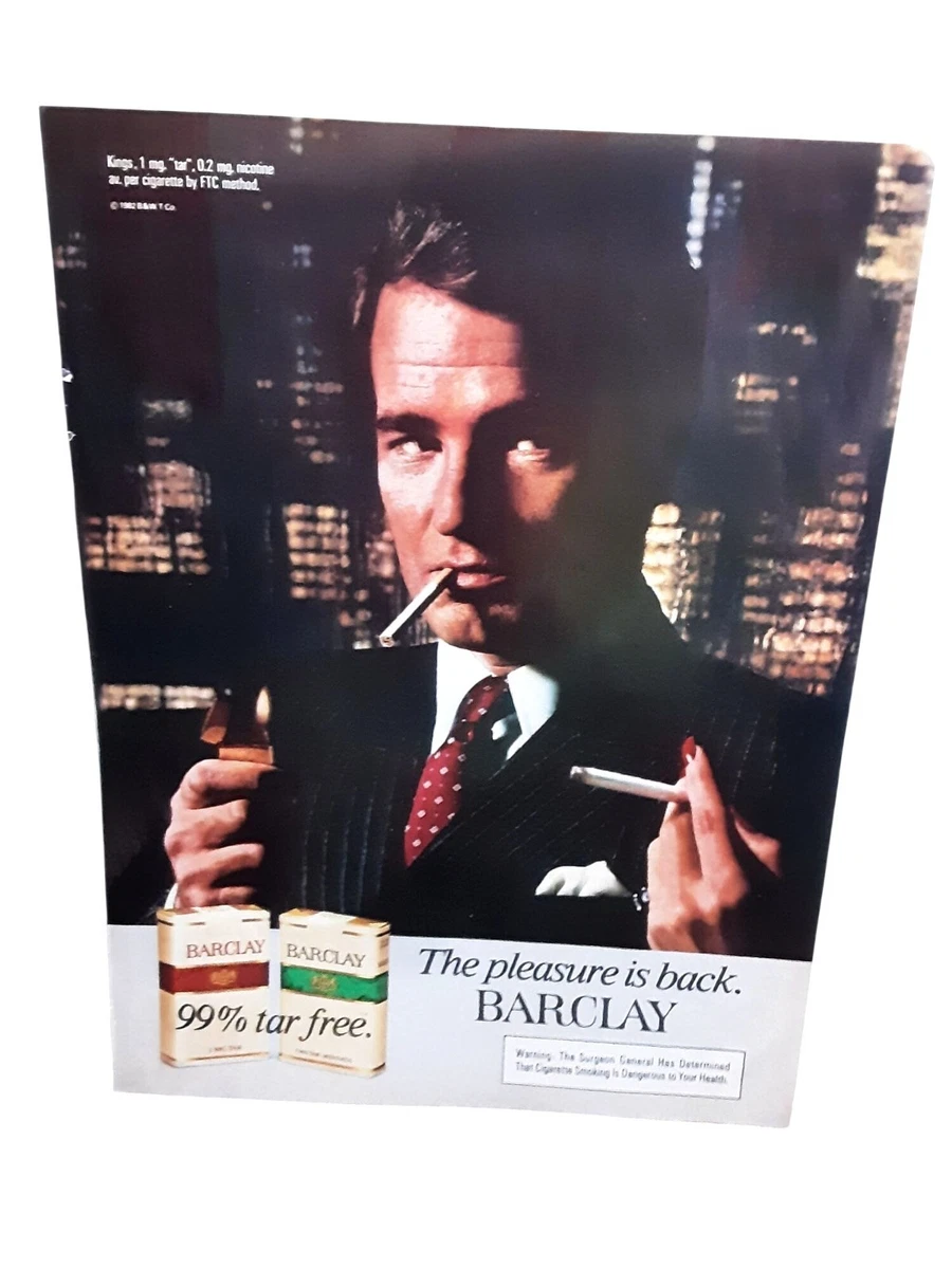 Barclay Collectible Tobacco Cigarettes for sale