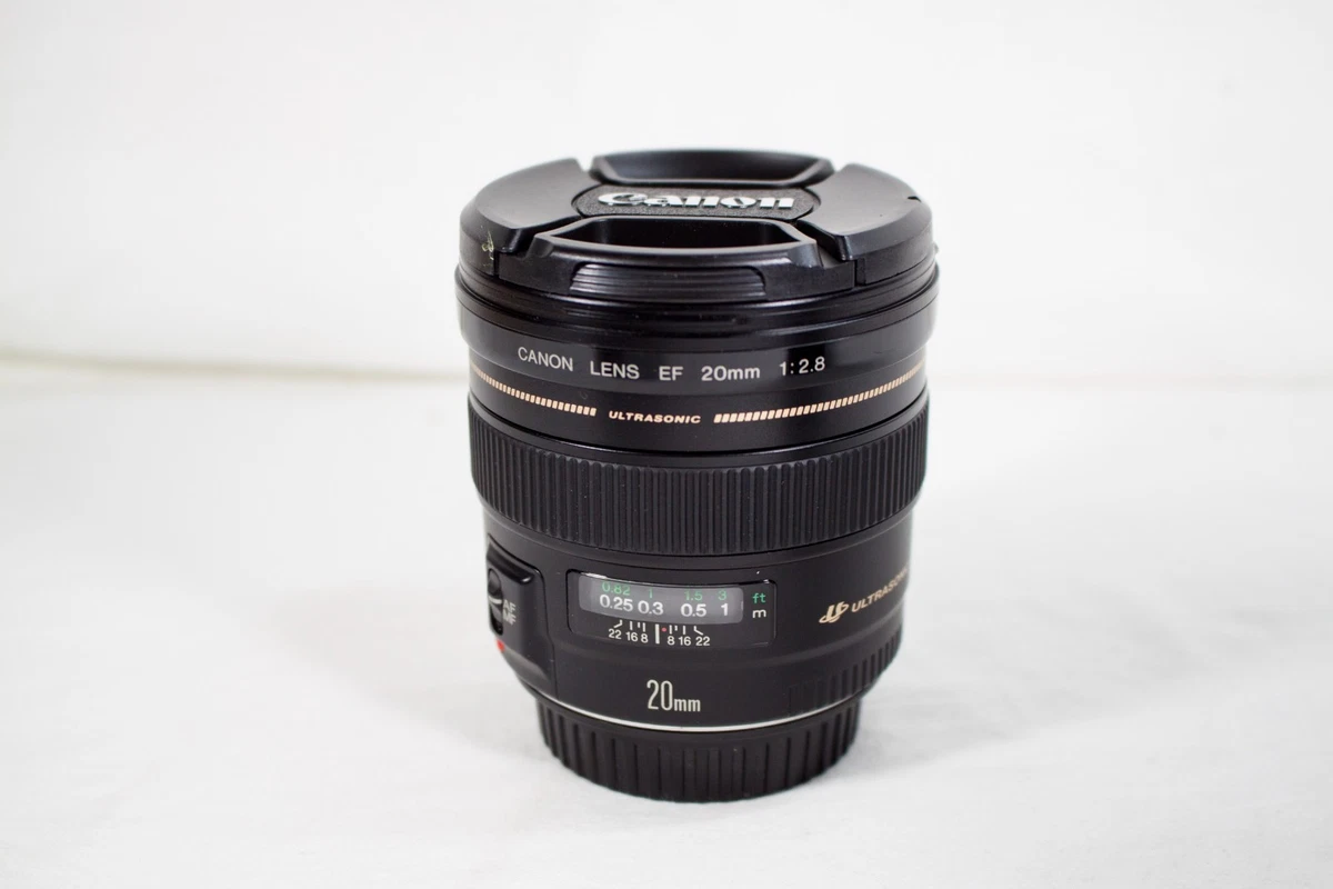 Preços baixos em Lentes de câmera f/2.8 Canon EF 20mm Focal | eBay