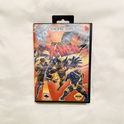 Sega Genesis X-Men 1993 Game And Case