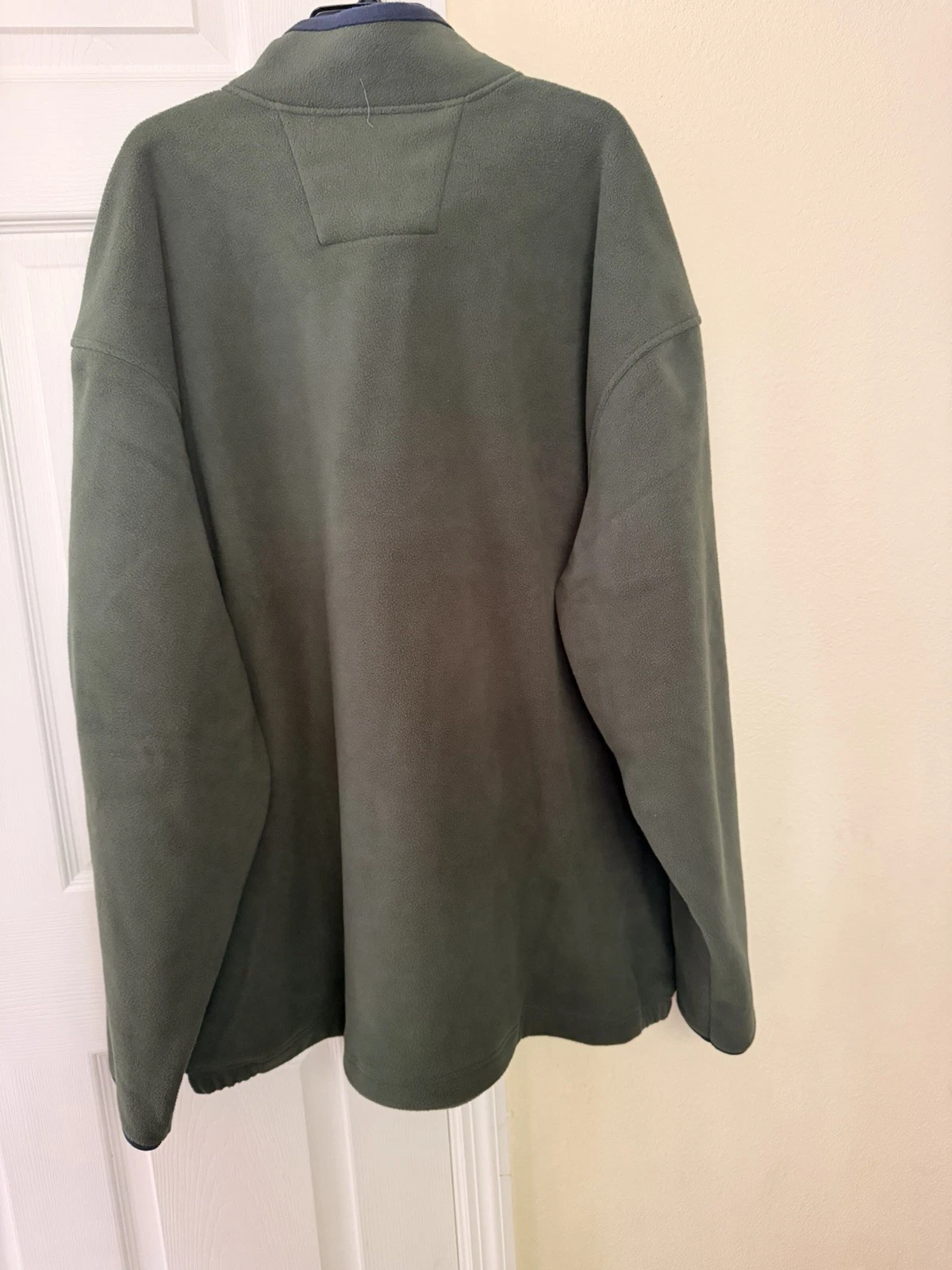 Nautica Men's Fleece Pullover Sweatshirt Mock Neck Snap Pockets 2XL/3XL - product detail image 7