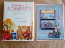 Vintage Craft Books - Making Handmade Crafts For Gifts Or Your Home GUC