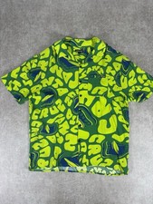 Santa Cruz men’s 70s style green graphic shirt size medium