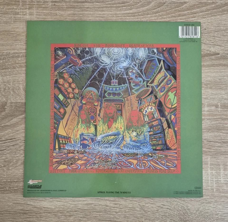 Hawkwind - Electric Tepee Vinyl Record. Ltd. Numbered (No. 4907/5000) Rare! Rock - Image 2 of 4