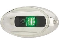 Attwood Steuerbordlicht Led Lightarmorvertikal-Oval Edelstahl 12543148