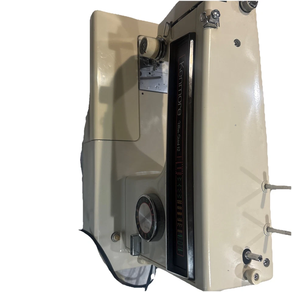 Sears Kenmore 158 Ultra-Stitch 12 швейная машина 1595281 чехол, ножная педаль выглядит - Изображение 2 из 4