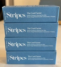 Stripes Beauty The Cool Factor Cooling Calming Face Mist (4) 1.6 oz Total