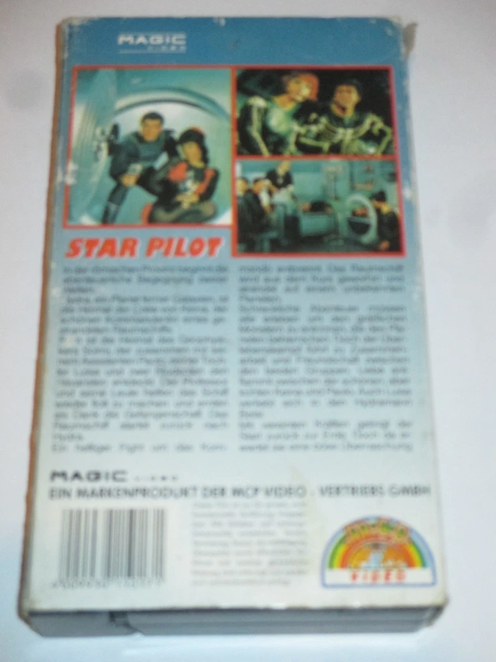 Pappe - Magic 5017 - Star Pilot - VHS/SciFi/Kirk Morris/Leonora Ruffo - Bild 2 von 2