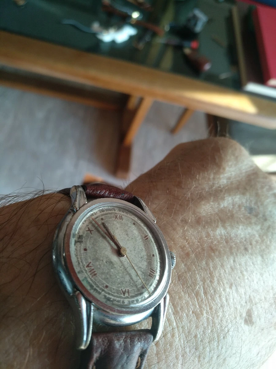 Rare 1950s AVIA Wrist Watch Working 47