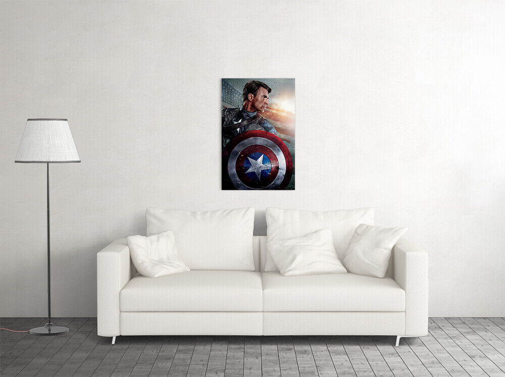 The First Avenger Captain America Movie Wall Art Home Decor - POSTER 20x30