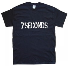 Image of 7 SECONDS new T-SHIRT All sizes S M L XL XXL colours black white 