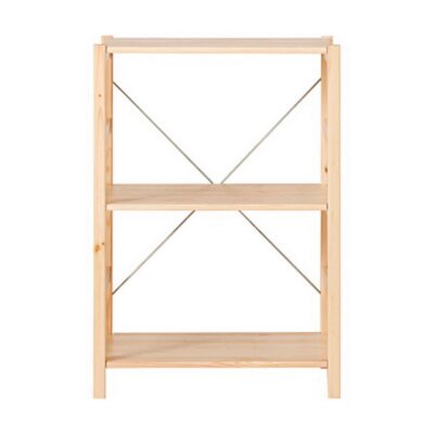 無印良品 MUJI 61182407 Pine Wood Shelf Unit Small (W x D x H