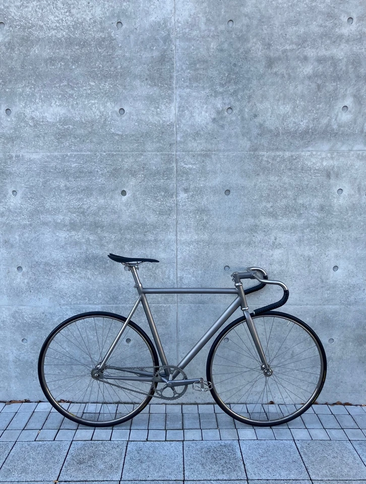 Full Titanium Track Bike Singlespeed Araya Titanio • Fixed Gear • Titan Bahnrad