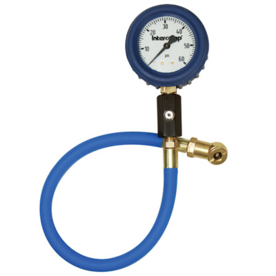 Intercomp 360070 - 2.5''  Deluxe Glow in the Dark Air Pressure Gauge - 60 PSI