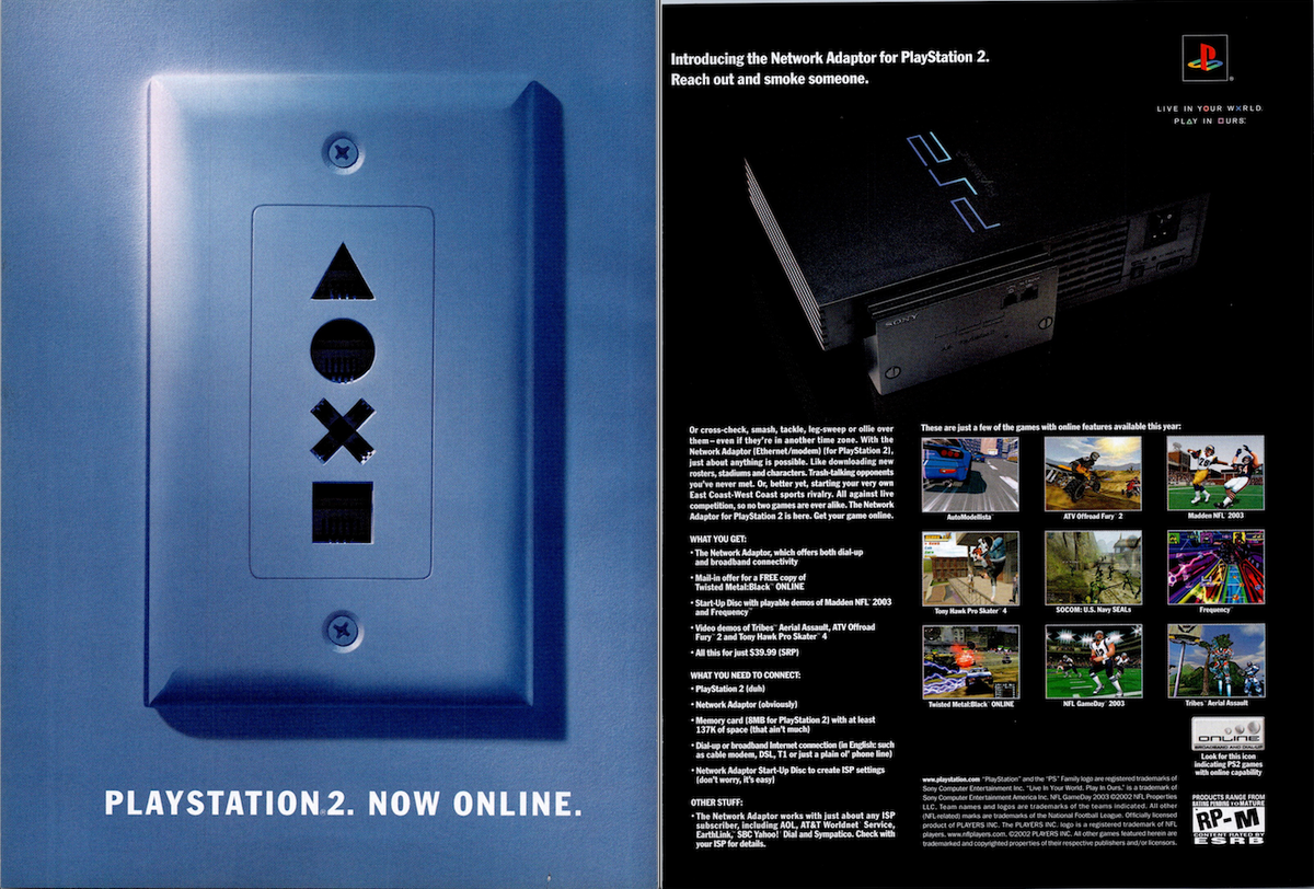2002 • PLAYSTATION 2 Online print ad • Y2K ADV-81 | eBay