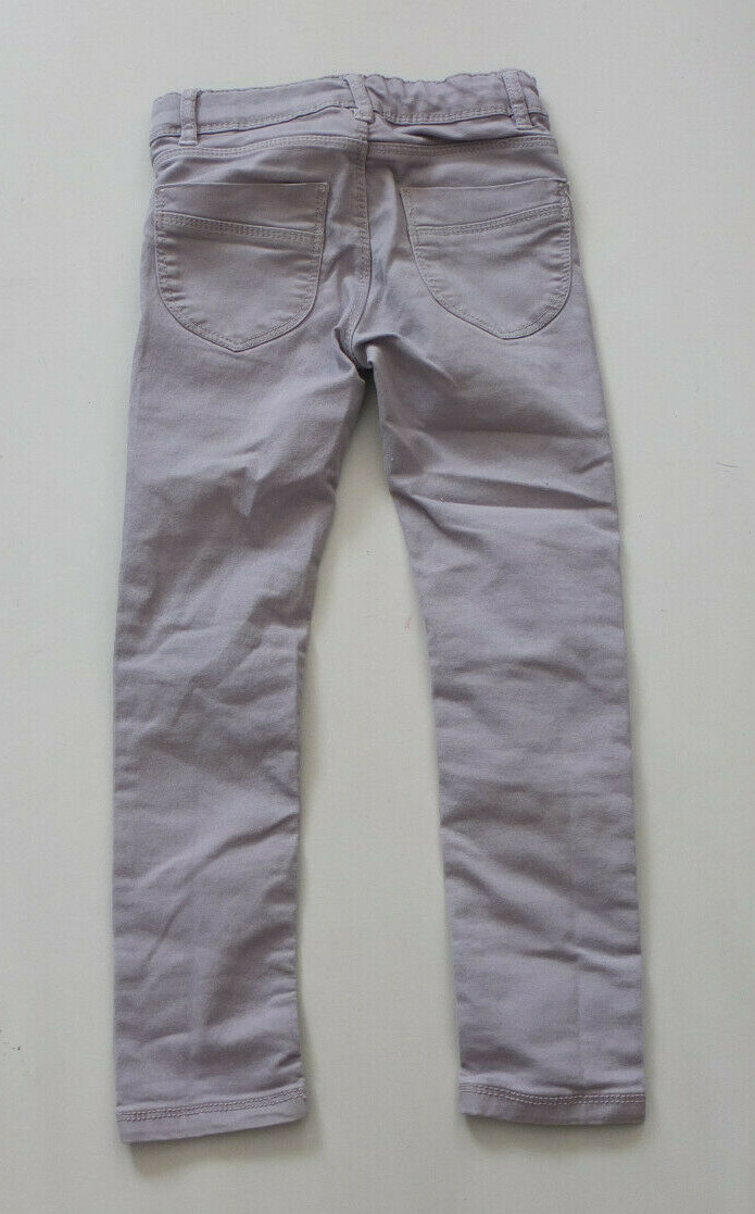 * DOPODOPO GIRLS stretch jeans size 116 5-6 years TOP adjustable waist gray image 5