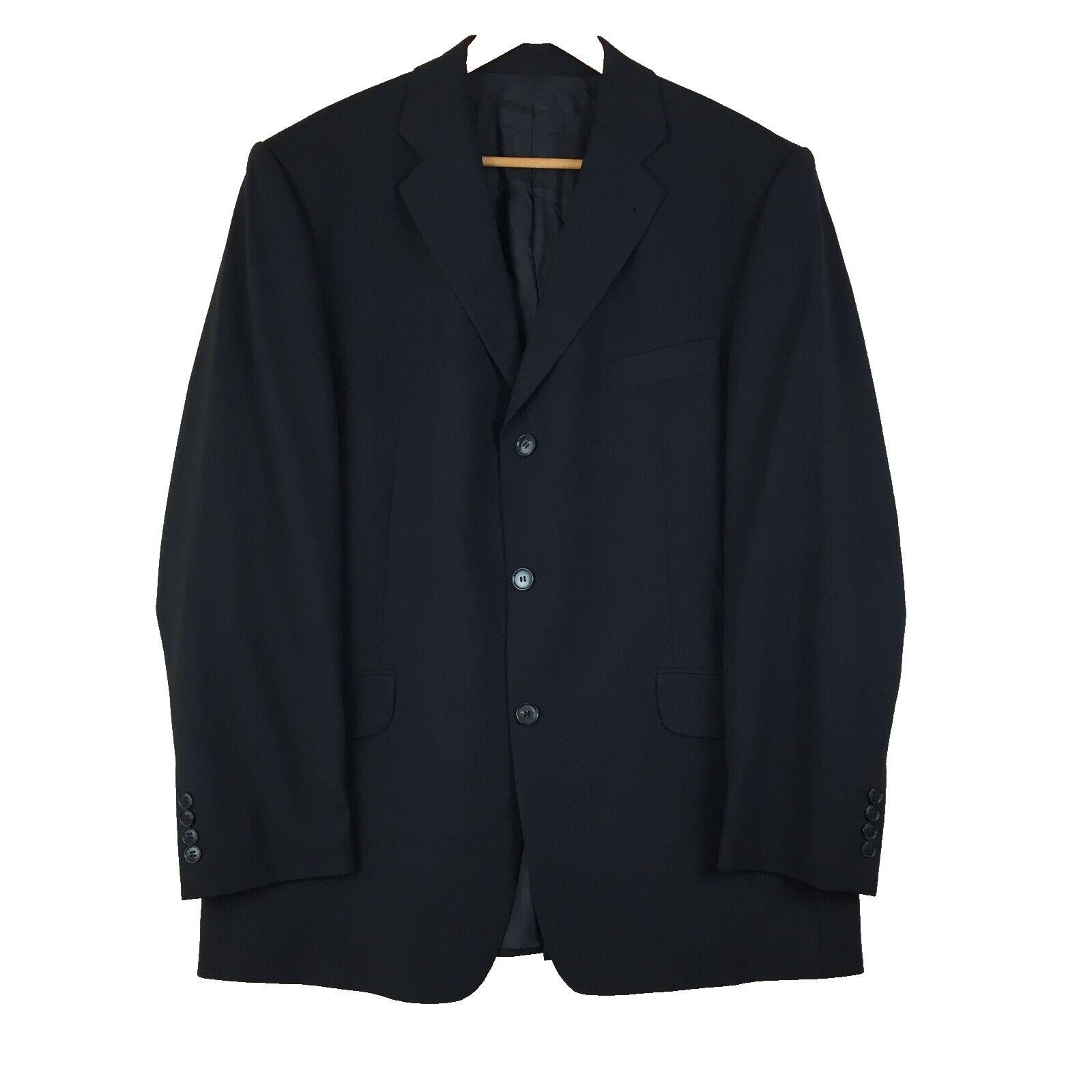 Stones Black Polyester/Elastane Regular Blazer Ja… - image 1