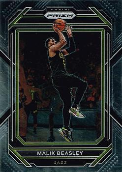 2022-23 Panini Prizm #60 Malik Beasley JAZZ