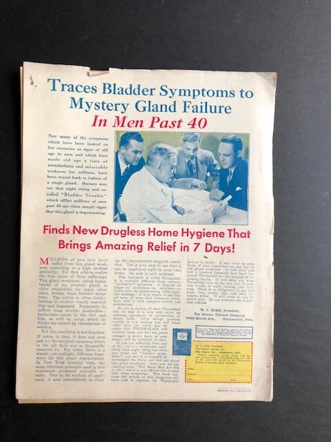 STARTLING DETECTIVE ADVENTURES Magazine Vintage March 1933 Crime Pennsylvania Foto 4 de 4