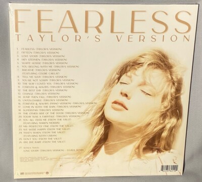 LP TAYLOR SWIFT Fearless Taylor's Version (3LPs GOLD Vinyl, 2021