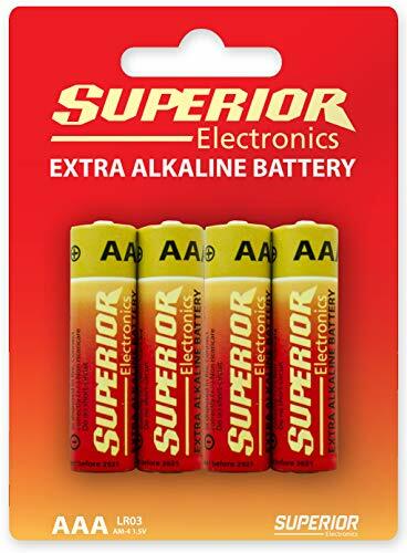 Superior Electronics - Pile Ministilo Alcaline AAA - LR03 - AM-4 1.5V, (e2h)