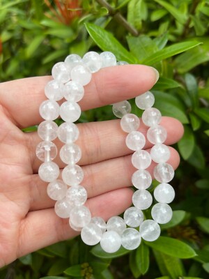 Grade A++ Clear Quartz Crystal Bead Bracelet 8mm, Genuine Gemstone,Wholesale Lot