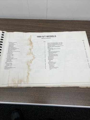 1989 S-10 Truck Electrical Diagnosis & Wiring Diagrams ST-369-89 EDD Chevrolet - 第 6/8 張圖片