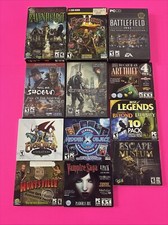 Random PC Game Lot 12 ALL Complete in Box