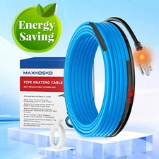 Heat Cable with Thermostat for Uninterrupted Water Flow in Cold Climates