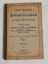Dienst-Unterricht der Infanteristen des XII. (Königl. Sächs.) Armee-Korps (1894)