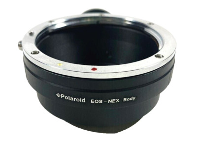 Polaroid Bayonet Lens Mount Adapter for Canon EOS & NEX Black