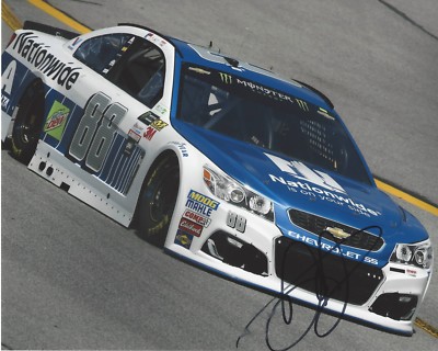 DALE EARNHARDT JR - NASCAR SIGNED 8x10 PHOTO COA 1 DAYTONA 500 SR