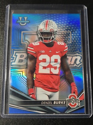 Denzel Burke - Bowman University 2022 - Cardinals, Ohio State - Blue - /150