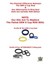 Convertible Top Hydraulic Cylinder Repair Seal Kit For 1998-2003 Mercedes CLK-Class (W208)