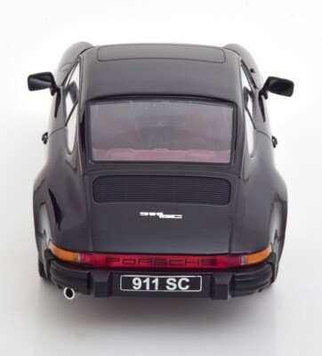 Porsche 911 SC Coupé 1983 Noire – Miniature 1/18 Métal KK-Scale (KKDC180662), Neuve