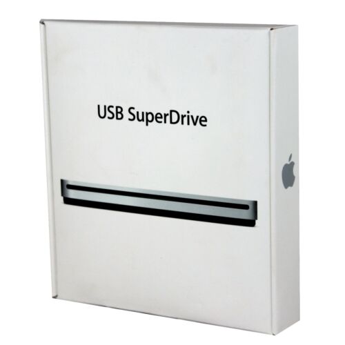 Genuine Apple USB SuperDrive MD564LL/A DVD/Disc Drive A1379 Official -In Box -NO - 第 1/3 張圖片