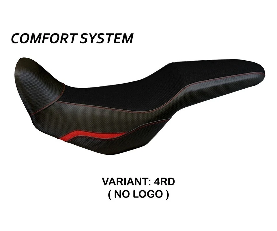 Tono Comfort System Red (RD)T.I. Saddle Cover HONDA CB 500 X 2012 > 2020 - Image 2 of 2