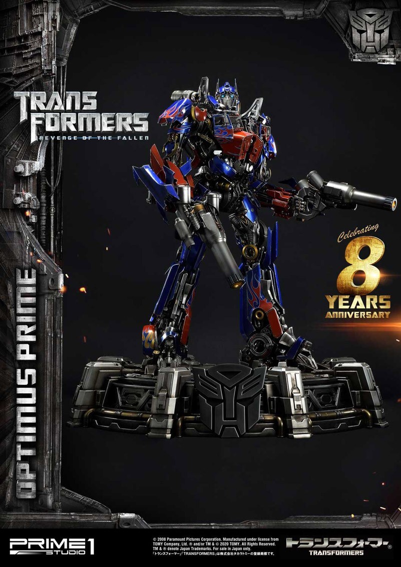 Prime 1 Studio MMTFM-28 Transformers 8th Anniversary 28 inches