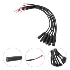10 Pcs 3.5mm Female Plug Audio Cable Mono Jack Bare Wire Open End to Connector