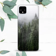 Green Forest Foggy Trees Nature Beauty Case For Google Pixel 2 3 4 4a 5 6 7 8 XL