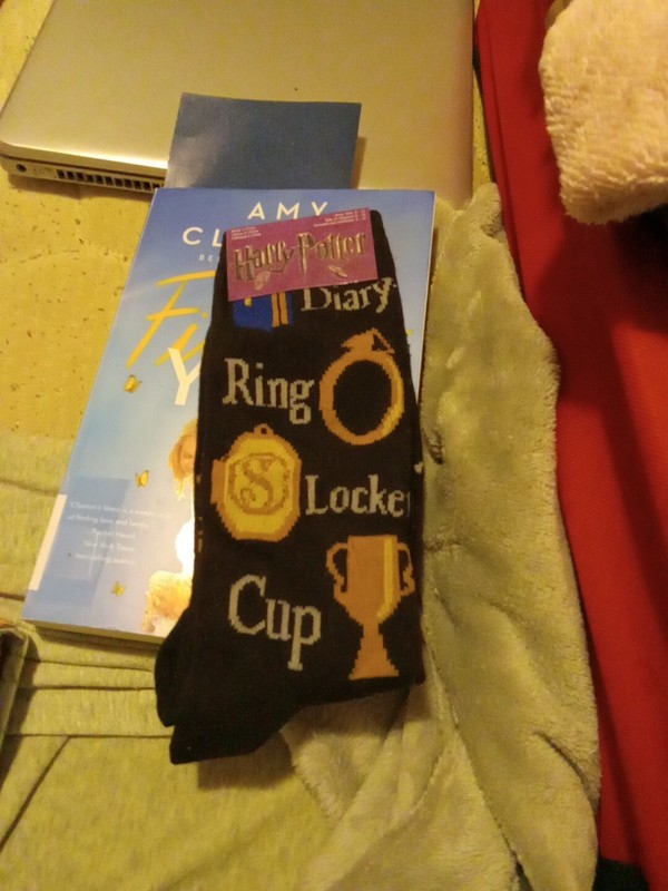 Harry Potter Horcrux Socks (size 6-12) Loot Crate Exclusive Brand New