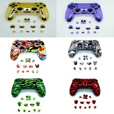 Playstation 4 Replacement Controller Shell with Matching PS4 Button Mod Kit 