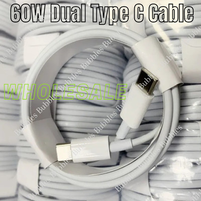 60W USB C to C Cable Fast Charge PD Cord 3/6FT For iPhone15 16 Plus Samsung Lot