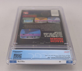 Mach Rider Nintendo NES 1987 CIB Complete in Box CGC Graded 8.0 w/9.6 Cart!