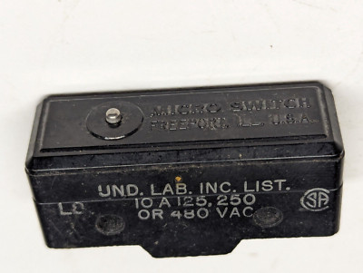 New Micro Switch SPDT 10A Pin Plunger Limit Switch, 480V, BZ-R88-A2 | eBay