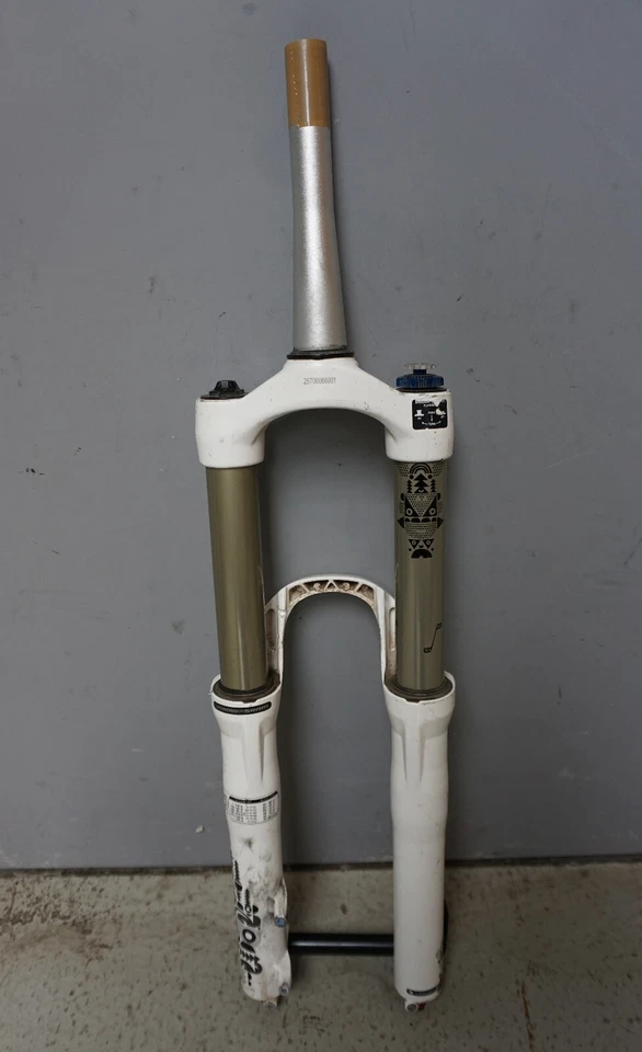 Rockshox Totem Gabel Fork Fahrrad Federgabel tapered weiß für 26 " (A023-684) - Bild 4 von 4