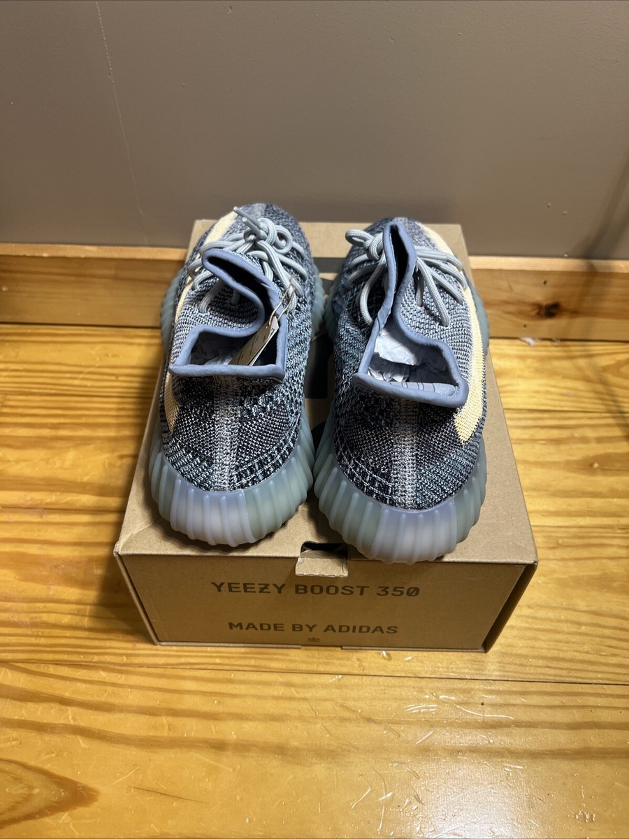 Size 10- adidas Yeezy Boost 350 V2 Ash Blue - GY7657 | eBay