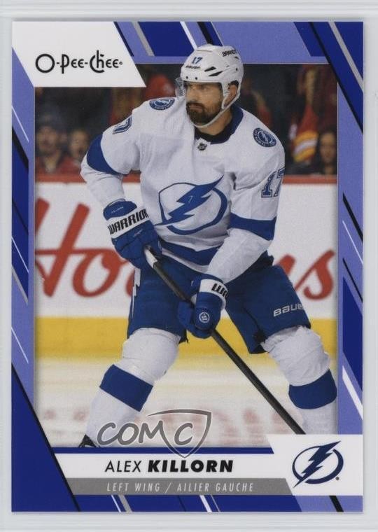2023-24 O-Pee-Chee Blue Border Alex Killorn #243 jg3