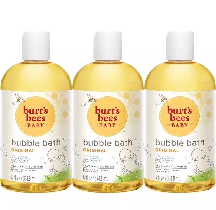 Burt's Bees Baby Bubble Bath Pack of 3 Natural Gentle Cleansing 12 Fl Oz Each
Opens in a new window